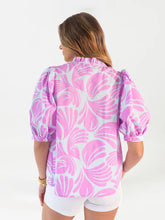 Load image into Gallery viewer, Maggie Sail Away Blue top by Mary Square
