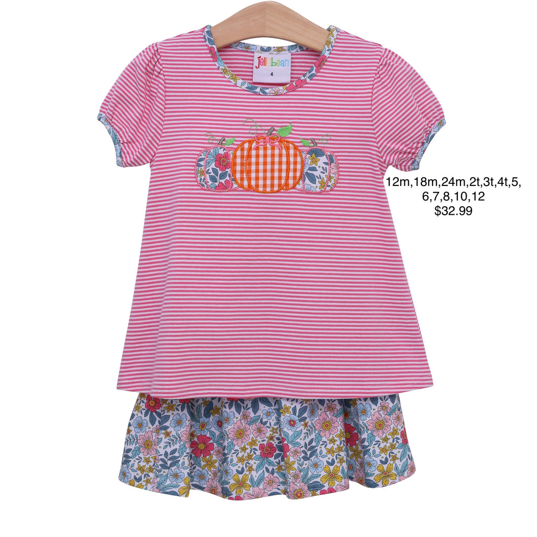 Fall Harvest Skort Set by Jellybean