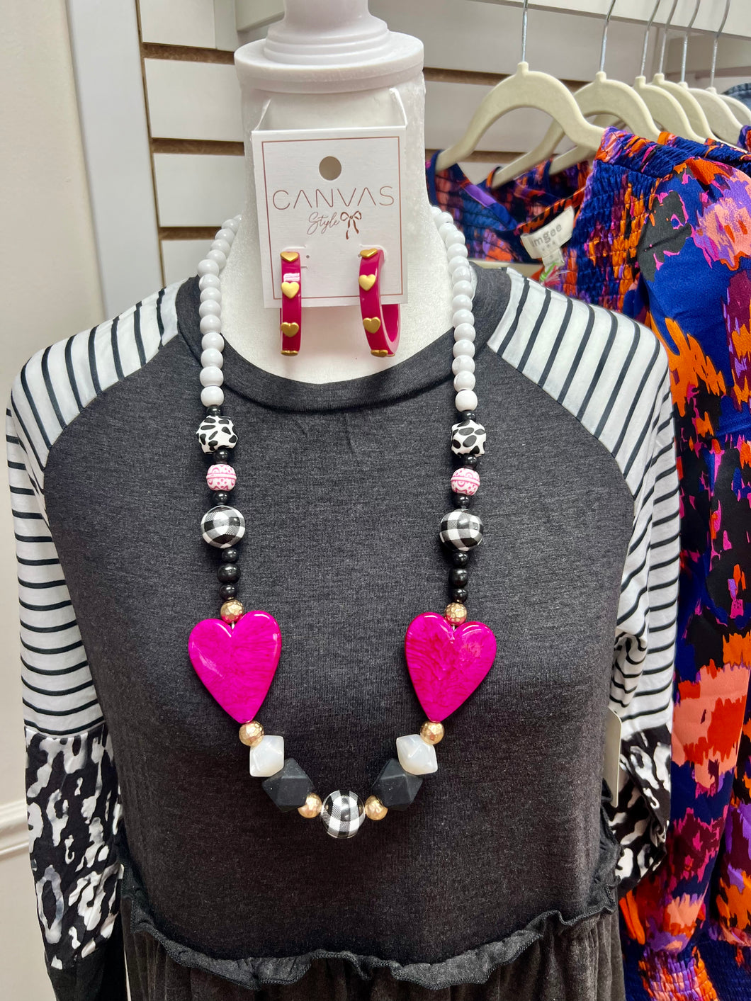 Valentines statement necklaces