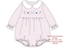 Load image into Gallery viewer, Mini heart embroidery bubble
