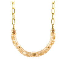 Load image into Gallery viewer, Gold fleck necklace
