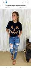 Load image into Gallery viewer, Pumpkin face t shirt
