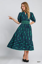 Load image into Gallery viewer, Bow tie print maxi dress
