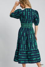 Load image into Gallery viewer, Bow tie print maxi dress
