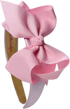 Load image into Gallery viewer, Satin Arch Boutique Bow Headband for Toddlers and Girls:
