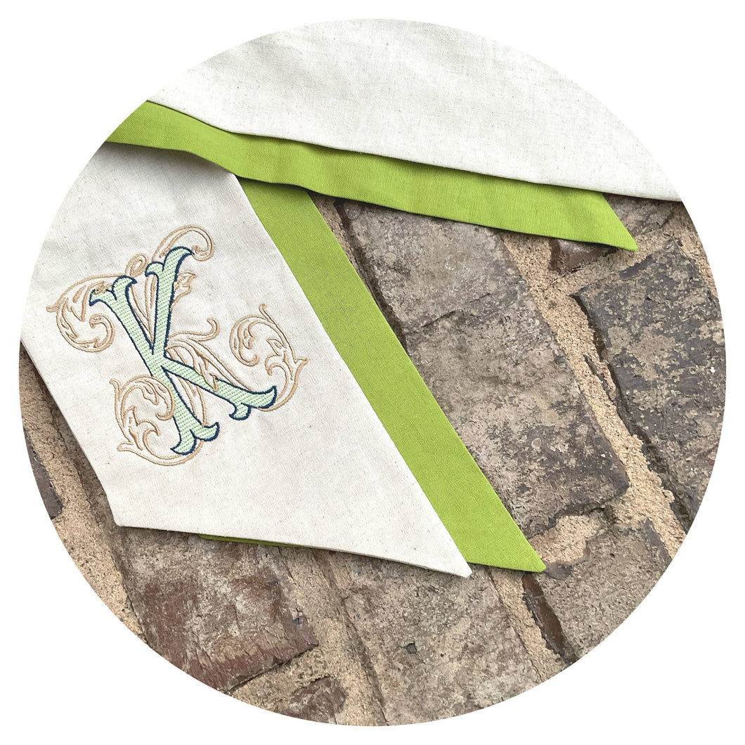 Linen Sashes: Natural / 74 inch