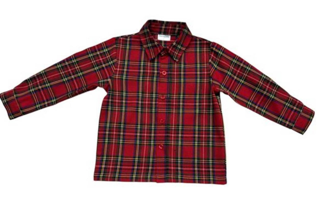 Christmas Plaid Shirt