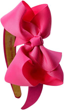 Load image into Gallery viewer, Satin Arch Boutique Bow Headband for Toddlers and Girls:
