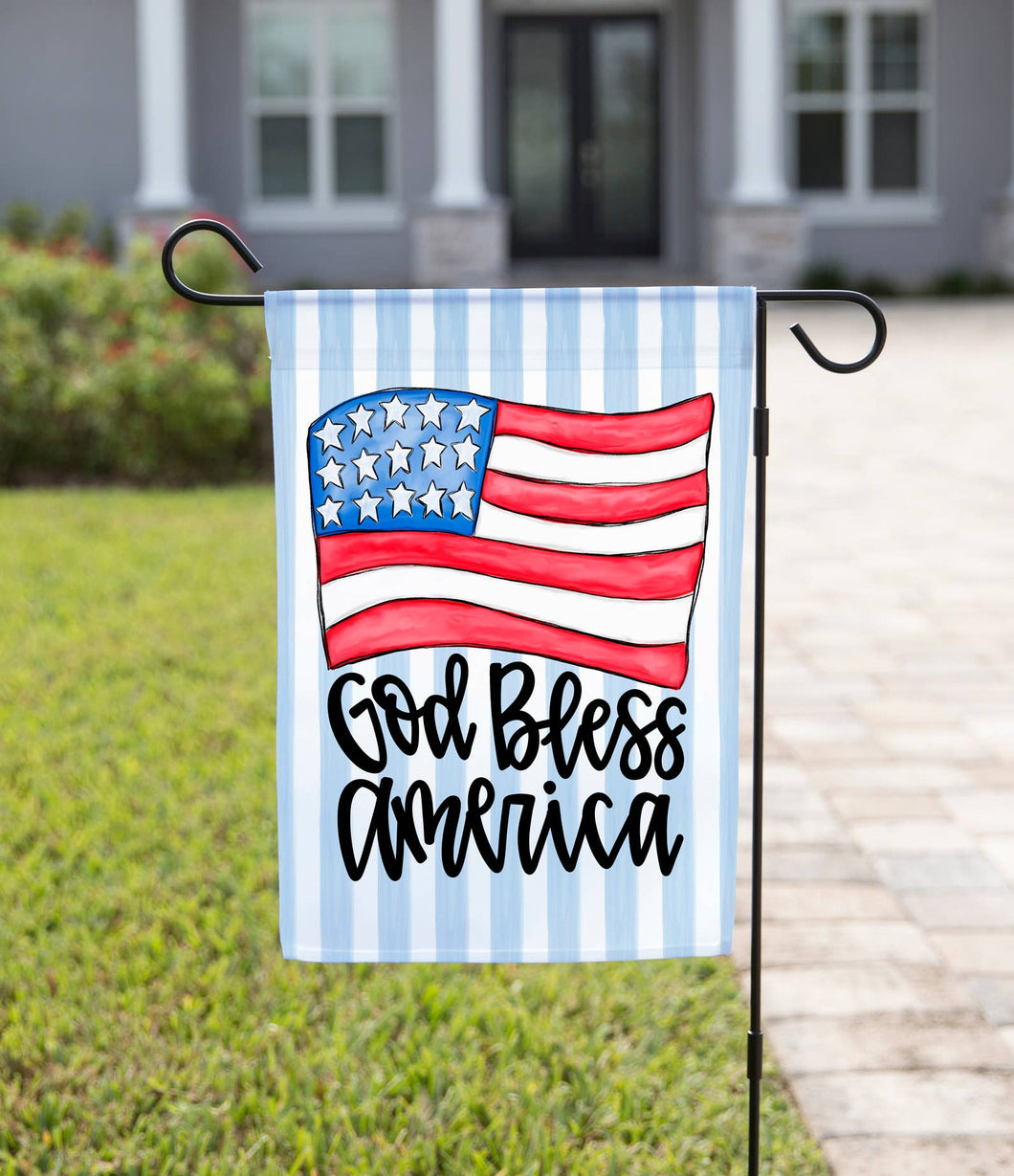 Patriotic Garden Flag - American Flag: 12