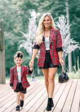 Load image into Gallery viewer, Womens REVERSIBLE Blazer Removable Cuffs: low
