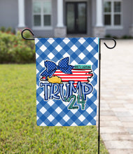 Load image into Gallery viewer, Trump Garden Flag - North Carolina: 12&quot; x 18&quot; - Double-Sided
