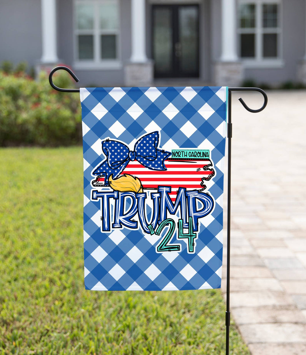 Trump Garden Flag - North Carolina: 12