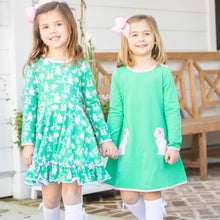 Load image into Gallery viewer, Girls Twirl Dress - Mahjong
