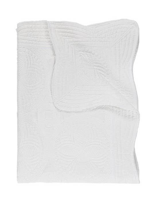 Baby Quilt: White
