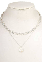 Load image into Gallery viewer, FRESHWATER PEARL CHAIN LAYERED NECKLACE SET 06: GOLD
