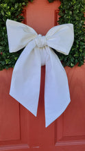 Load image into Gallery viewer, White Linen Sash: White / 74 inch

