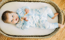 Load image into Gallery viewer, Whales Buttflap Pajamas: 3M
