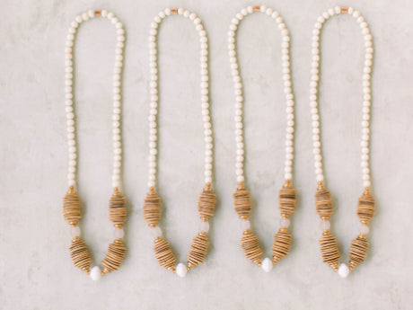 The emily necklace by Carolina strung