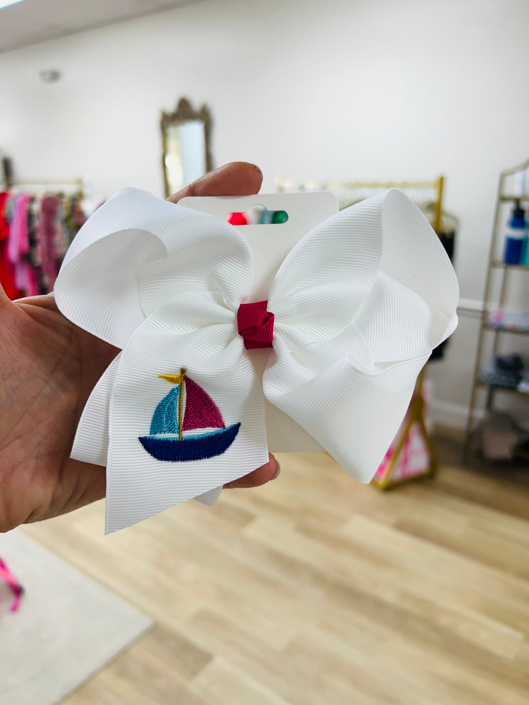 Sailboat bow