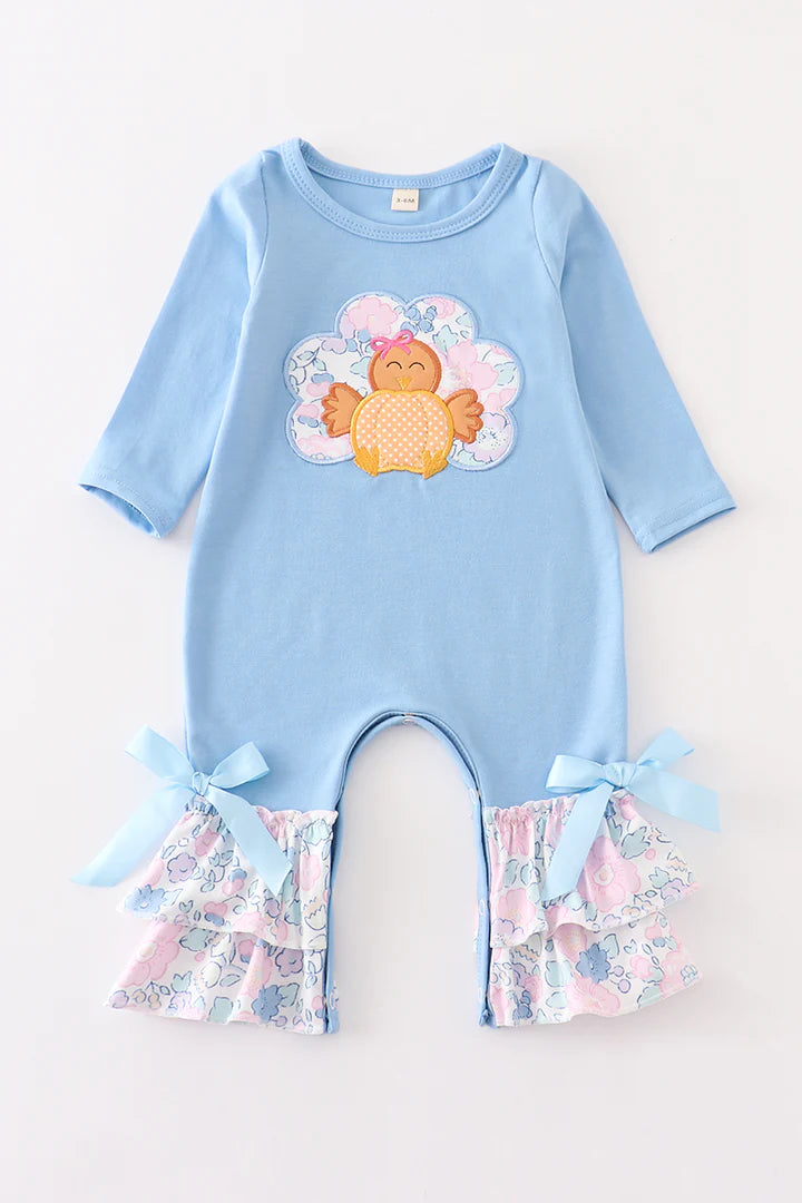 Turkey Floral Romper