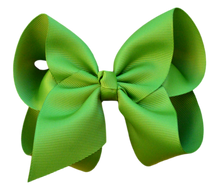 Load image into Gallery viewer, 5 inch ( 2 inch Ribbon Width) Solid Grosgrain Bow: 5 Inch / Sage
