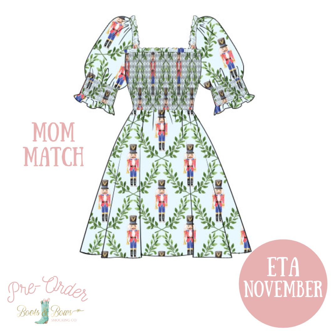 Women's Red Nutcracker Dress: XL