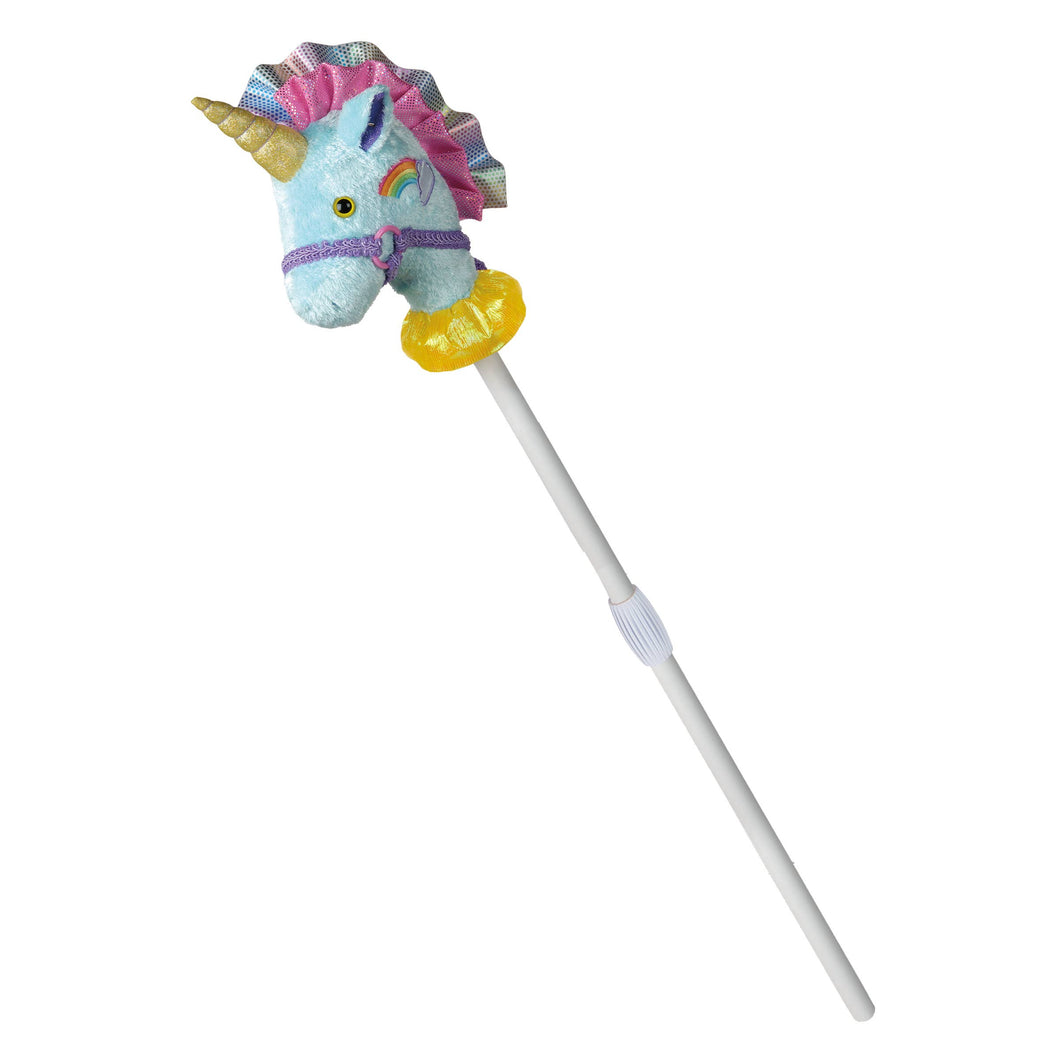 Fancy Prancer Unicorn  Stick Horse (2-piece With Connector)