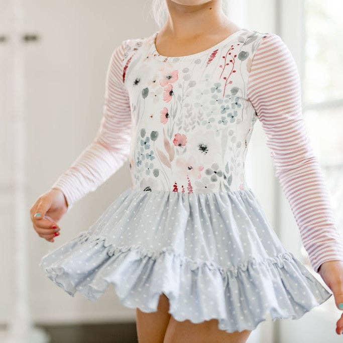 Farrah Leotard - Soft Stems (RUNNING SMALL): 5T