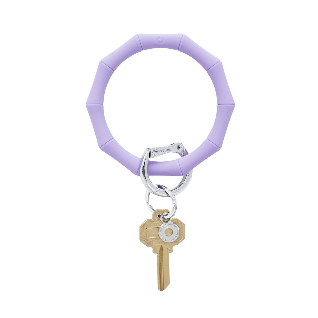 Silicone Big O® Key Ring - In The Cabana Bamboo