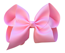Load image into Gallery viewer, 5 inch ( 2 inch Ribbon Width) Solid Grosgrain Bow: 5 Inch / Pink
