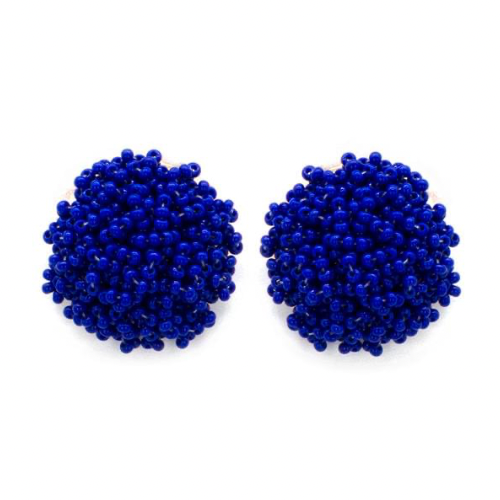 Blue Confetti Stud