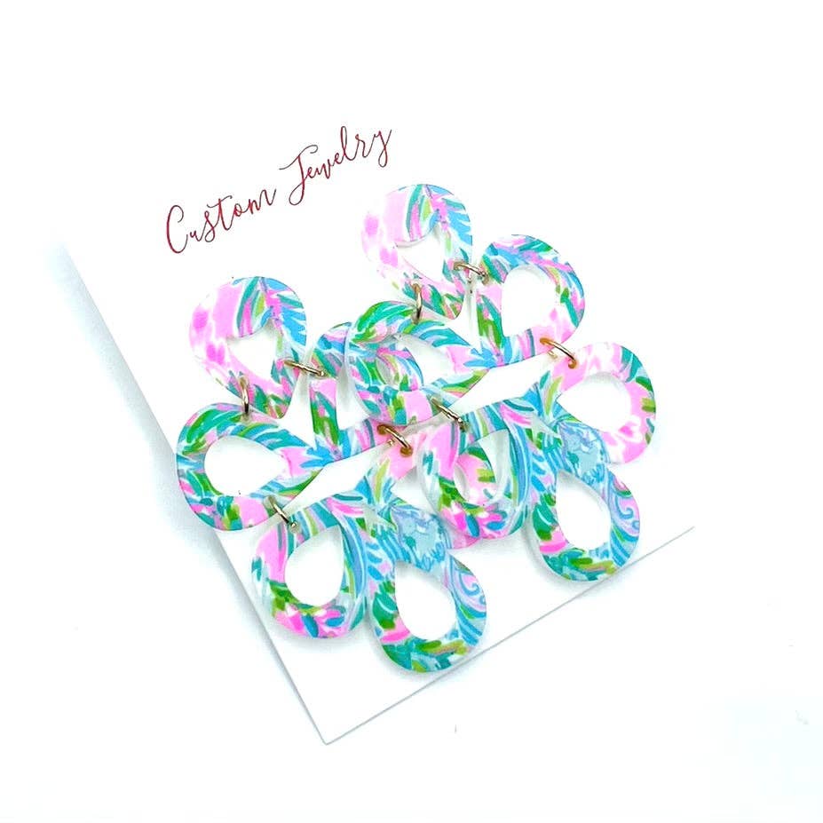 Pattern Geometric Earrings