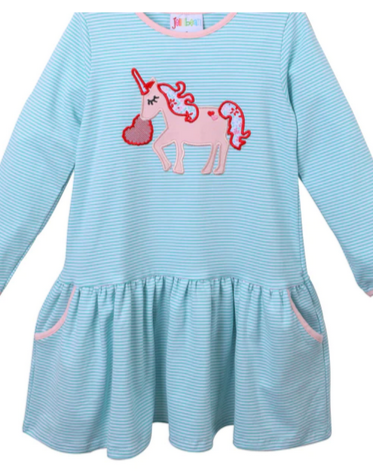 Unicorn Heart Applique