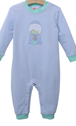Boys Gumball applique Romper