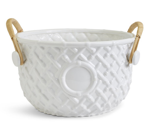 Hampton Faux Bamboo Party Bucket