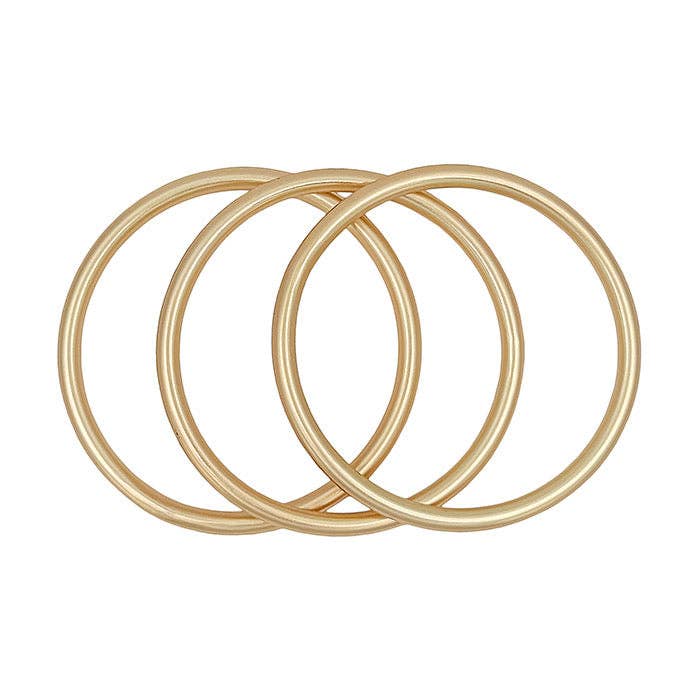 Matte Gold Bangles