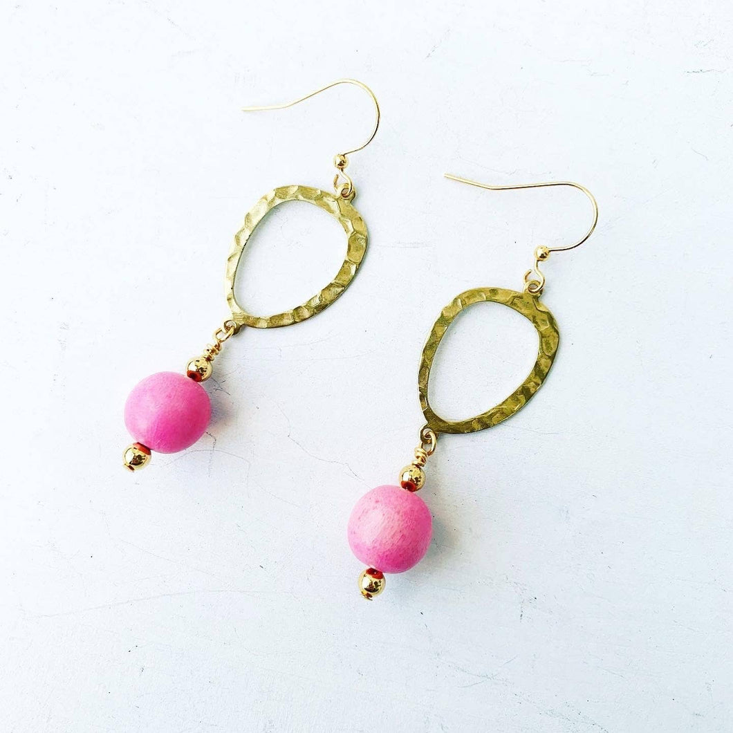 Katy Earrings Light Pink