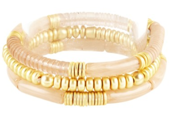 Natural Kayla Bracelet Stack