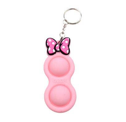 Fidget Toys PopS pioneer Cartoon  Creative Keychain POP IT