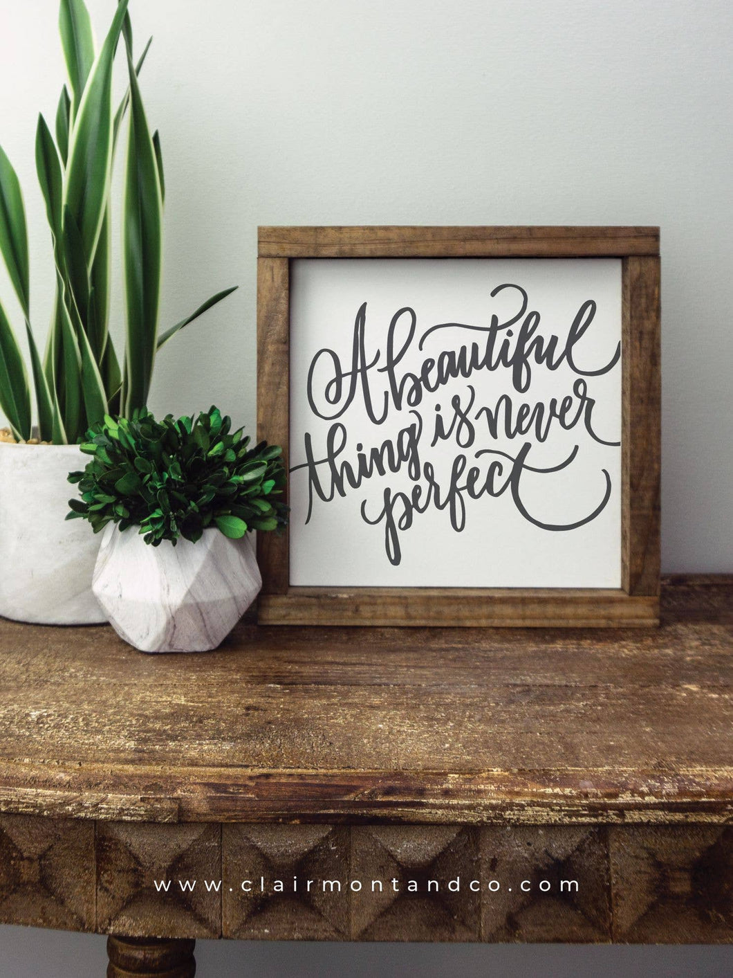 Wood Sign-A Beautiful Thing 8x8