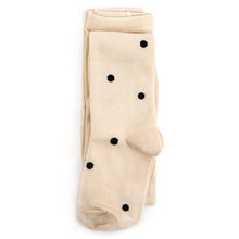 Load image into Gallery viewer, Vanilla Dot Knit Tights: 3-4 YEARS
