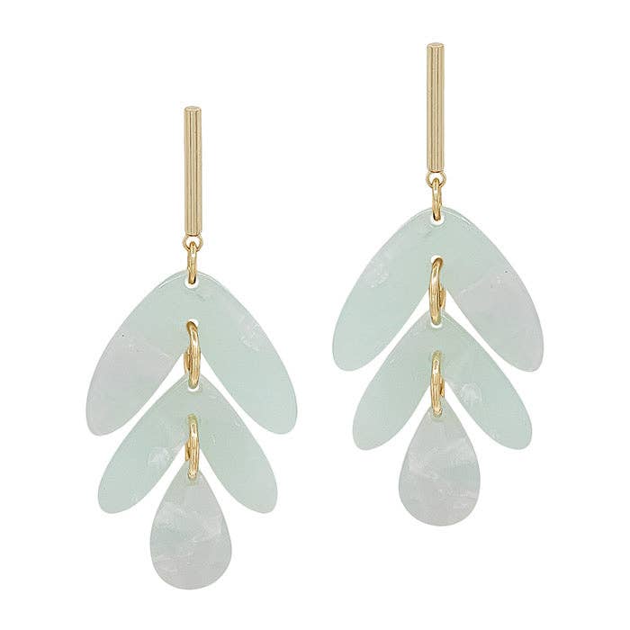 Gold Bar & Acrylic Petals