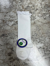 Load image into Gallery viewer, Jefferies Socks 1658 Knee sock with ruffle
