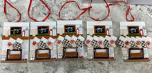 Load image into Gallery viewer, Christmas Stocking joy ornament
