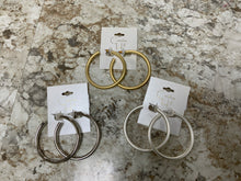 Load image into Gallery viewer, Arden Satin Hoop Earrings
