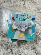 Load image into Gallery viewer, Jellybean the elephant finger puppet book
