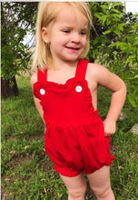 Load image into Gallery viewer, Girls knit sunsuit
