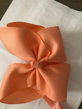 Load image into Gallery viewer, Oversize Bow Satin Headband
