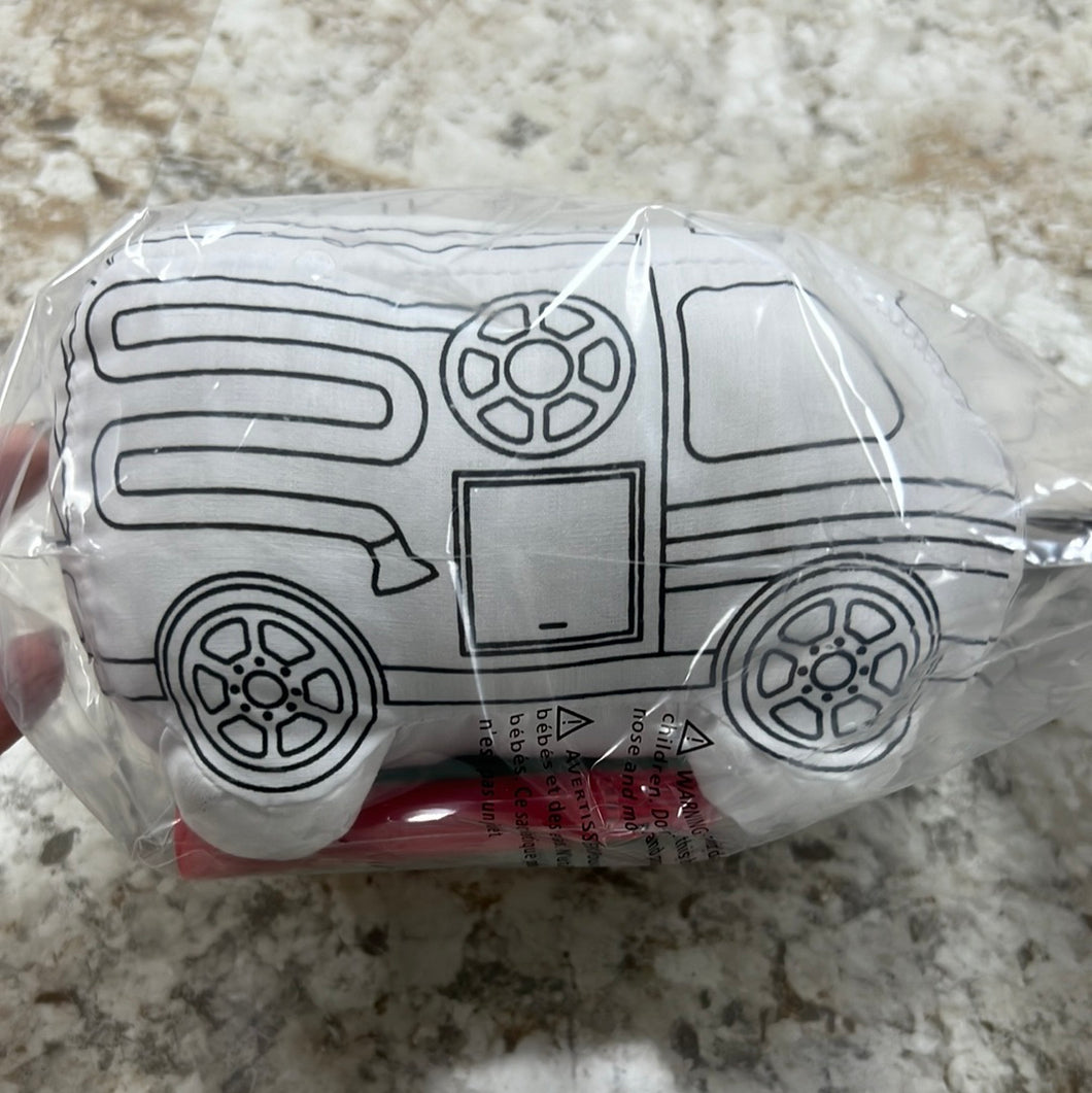 Coloring kit  Firetruck set