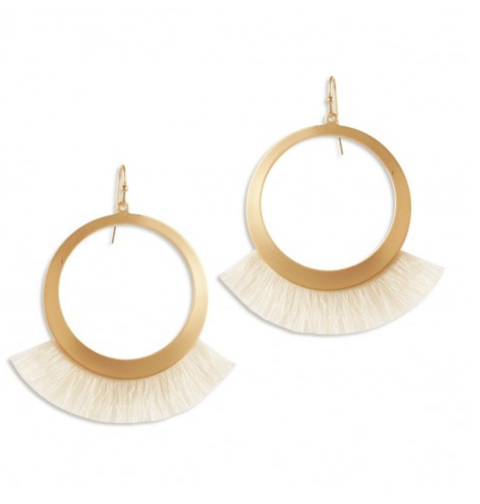 Blair fringe earrings